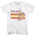 Miniatyrbillede 1 af 5: He-Man Retro Stripes Masters of the Universe T-shirt M