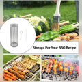 Miniatyrbilde 4 av 5: Rullende Grillkurv for Utekoking, Rullende Grillnett Tromme for Grillmat