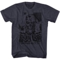 Miniatyrbillede 1 af 5: Distressed Endoskelet Terminator T-Shirt M