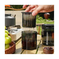 Miniatyrbilde 1 av 5: Kaffebrenner med permanent filter, gjenbrukbar filter i rustfritt stål, stabelbar design