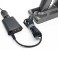 Miniatyrbillede 4 af 5: 26.1v biloplader strømforsyningsadapter til V6 V7 V8 DC59 Dc62 støvsugertilbehør 1.8m biloplader