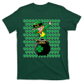 Miniatyrbillede 1 af 5: Irsk Dabbing Leprechaun Shamrocks Sjov Dab St. Patricks Dag T-shirt XL