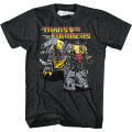 Pikkukuva 1 / 5: Grimlock -robotti ja dinosaurusmuodot - Transformers T-paita L