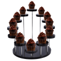 Miniatyrbillede 3 af 5: 2 stk Akryl Display Stativ til Smykker/Kage Dessert Stativ Bryllup Fødselsdagsfest Dekoration Værktøjer