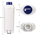 Miniatyrbillede 4 af 5: 5X kaffemaskinefilter udskiftningsfilter dlsc002, vandfilterpatron aktiveret kul