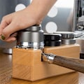 Miniatyrbillede 5 af 5: Espresso Malet Holder Træfyldning og Trykestativ, A