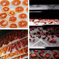 Miniatyrbilde 4 av 5: Ikke-klebende silikon dehydratorark, fruktdehydratormatte gjenbrukbar dampmatte mesh ark