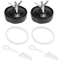Miniatyrbilde 1 av 4: 2 stk. 7-finners reservedeler bunnblad for Ninja Auto Iq Bl642 Nn102 Bl2013
