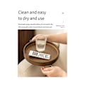 Miniatyrbillede 4 af 5: Sofa Bakkebord Træ Foldbar Sofa Arm Bakke Sofa Bord TV Bord Sidebord Hjem Opbevaring Dekoration