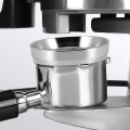 Miniatyrbilde 3 av 5: 54mm doseringsring i rustfritt stål, kaffedoseringsring, espressodoserings trakt, kaffeprotafilterring