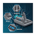 Miniatyrbilde 4 av 5: Reservedeler V10 Batteriadapter + Børst + Skrutrekker 21.6v for V10 Sv12 V10 Fluffy V10 Animal Absolute Støvsuger