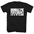 Miniatyrbilde 1 av 5: Humble Pie T-skjorte Live At The Fillmore Humble Pie Skjorte M