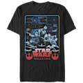 Miniatyrbillede 1 af 5: Star Wars Rogue One Blåtryk T-shirt M