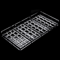 Miniatyrbilde 4 av 4: Sjokoladeplatemaker Godteri-form Knusing Bar Sjokoladeform & Rustfritt Stål Kaffe Pulver Sil