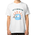 Miniatyrbillede 1 af 5: Golang Gopher Refactor Kode T-shirt XL