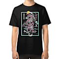 Miniatyrbillede 1 af 5: Synthwave Retrowave Japansk Draget-shirt M
