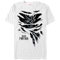Miniatyrbillede 1 af 5: Rippet Sort Panther T-Shirt Ny M