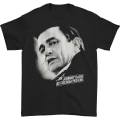 Miniatyrbilde 1 av 5: Johnny Cash Close Up Folsom T-skjorte S