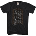 Miniatyrbillede 1 af 5: Arkham Asylum Batman T-shirt Ny L