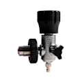Miniatyrbillede 2 af 5: G5/8-14 Scuba Valve Regulator Fyldestationsslange Inflation Connector, Sort