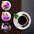 Miniatyrbilde 4 av 5: 4 stk gjenbrukbare Keurig K-kopper, 2.0 gjenbrukbare klassiske amerikanske kaffe