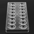 Miniatyrbillede 3 af 4: Lotusformet PC polycarbonat chokoladeform 3D mad chokoladeform køkkenredskaber bageform værktøjer
