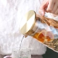 Pikkukuva 5 / 5: 54 oz jääteepannu kannulla, kansi, kuuma ja kylmä vesi, jäätee, viini, kahvi, maito ja