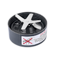 Miniatyrbillede 2 af 3: Blenderblad Udskiftning, Leje Udskiftningsblad Kompatibel 900w/600W - Kryds Blenderblade