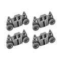 Miniatyrbilde 5 av 5: 8 stk Wpw10195417 W10195417 Oppvaskmaskin Stativ Hjul Under Stativ Kompatibel med Kdte104ess1 Kdte104ess