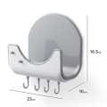 Miniatyrbild 2 av 5: Kök Multifunktionell Väggmonterad Potlockhållare -B