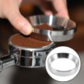 Miniatyrbilde 5 av 5: 54mm doseringsring i rustfritt stål, kaffedoseringsring, espressodoserings trakt, kaffeprotafilterring