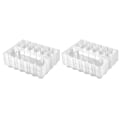 Miniatyrbilde 1 av 5: 48 stk Plast Eggkasser Bulk Transparent Egg Holdere For Hjem Ranch Kylling Farm Virksomhet
