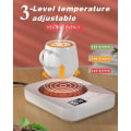 Miniatyrbillede 3 af 5: Kaffekopvarmer Kopvarmer Skrivebordsvarmer med 3 Temperaturindstillinger/Tyngdekraftsensor Switch/Automatisk Sl