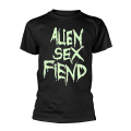 Miniatyrbild 1 av 5: Alien Sex Fiend Logotyp T-shirt XL