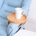 Miniatyrbilde 3 av 5: Sofa-brett, sofa-armlene-klipsbrett, tre-sofabord, praktisk TV-snacks-brett, fjernkontroll
