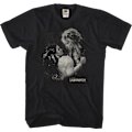 Miniatyrbillede 1 af 5: Sort og Hvid Dance Labyrinth T-Shirt L