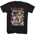 Pikkukuva 1 / 5: Paneeli-kollaasi Killer Klowns From Outer Space -paita XXL