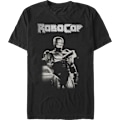 Miniatyrbillede 1 af 5: Sort og hvid Robocop T-shirt M