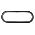 Miniatyrbillede 5 af 5: 24 stk. Ovale Tærteforme Varmebestandige Perforerede Kage Mousse Ringe Non-Stick Bageform Pie Mini C