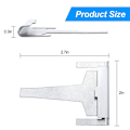 Miniatyrbilde 2 av 5: Da61-06796a klipp for avløpsfordamper, avfrostingsavløpsklipp Ap5579885, med avfrostingstemperatursensor Da32-0