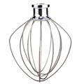 Miniatyrbillede 1 af 5: Rustfrit Stål 6 Tråds Piskeris 4,5 Qt Til KitchenAid Stand Mixer K45ww Ksm90 K45