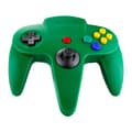 Retro USB-kontroll för N64-spel, N64 Classic USB-kontroll Grön Green