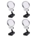 Lupa Mikroskop Sammenfoldelig Stand 3x 60mm LED Lys Urmager