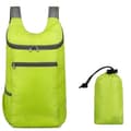 Lättvikts hopfällbar ryggsäck Fällbar Ultralätt utomhus Fluorescerande grön Fluorescence green
