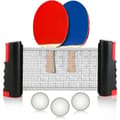Bärbart Pingisset | Bordtennisset med Flexibelt Nät