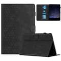 Etui til Amazon Kindle Paperwhite (2021) Honeycomb-printet læder tablet-etui med kortplads - Sort