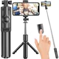 Selfie-pinne - iPhone/Android - Bluetooth Svart