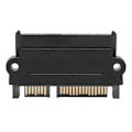Miniatyrbild 2 av 8: Adapter SAS till SATA-port Hårddisk till moderkort 15PIN-omvandlare SFF8482 Svart plastskal (ShootThrough（10310） )