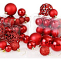 Miniatyrbild 5 av 5: Lyxiga Julgranskulor Set, Splittringsäker Design Förtrådade Ornament för Enkel Dekoration på Din Julgran