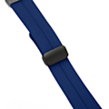 Miniatyrbild 4 av 8: Silikon Klockarmband Vattentätt Snabbfäste Spänne Klockarmband för Fenix 7X/6X/5X 26mm Blå
